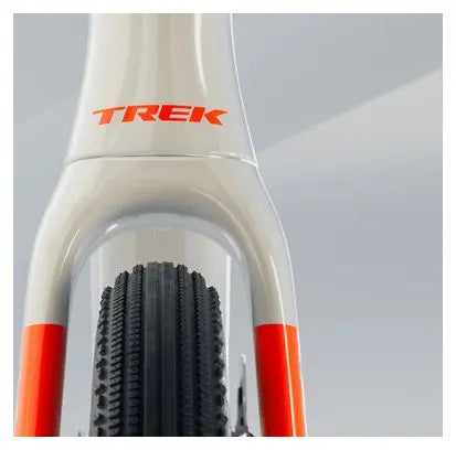 Vélo de Gravel Trek Checkmate SLR 9 Sram Red XPLR AXS 13V 700 mm Blanc 2025 JARDINS LOISIRS