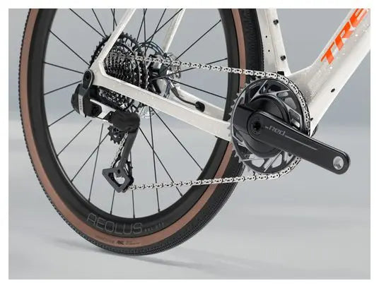 Vélo de Gravel Trek Checkmate SLR 9 Sram Red XPLR AXS 13V 700 mm Blanc 2025 JARDINS LOISIRS