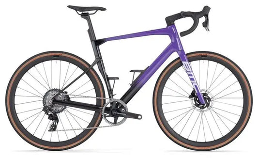 Vélo de Route BMC Roadmachine 01 X One Sram Force XPLR eTap AXS 12V 700 mm Violet Noir JARDINS LOISIRS