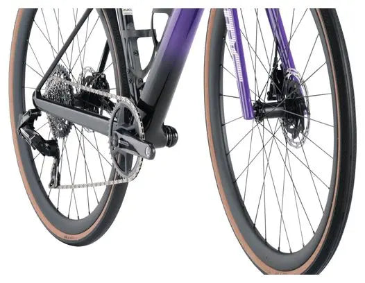 Vélo de Route BMC Roadmachine 01 X One Sram Force XPLR eTap AXS 12V 700 mm Violet Noir JARDINS LOISIRS