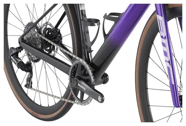 Vélo de Route BMC Roadmachine 01 X One Sram Force XPLR eTap AXS 12V 700 mm Violet Noir JARDINS LOISIRS