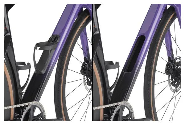 Vélo de Route BMC Roadmachine 01 X One Sram Force XPLR eTap AXS 12V 700 mm Violet Noir JARDINS LOISIRS
