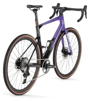 Vélo de Route BMC Roadmachine 01 X One Sram Force XPLR eTap AXS 12V 700 mm Violet Noir JARDINS LOISIRS
