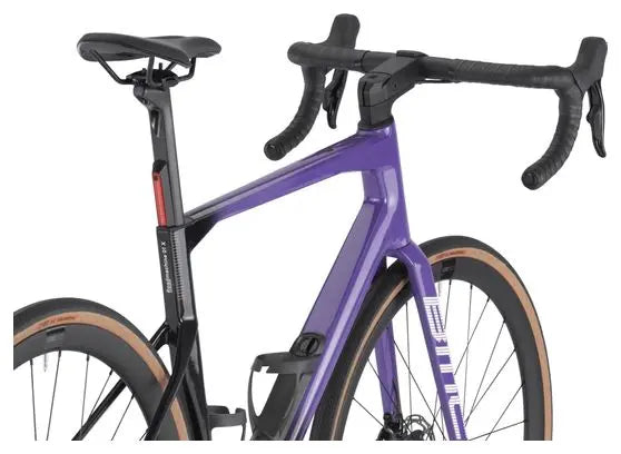 Vélo de Route BMC Roadmachine 01 X One Sram Force XPLR eTap AXS 12V 700 mm Violet Noir JARDINS LOISIRS