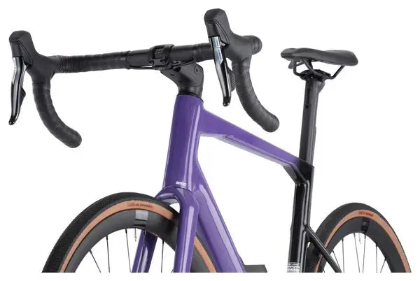 Vélo de Route BMC Roadmachine 01 X One Sram Force XPLR eTap AXS 12V 700 mm Violet Noir JARDINS LOISIRS