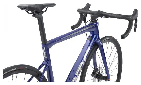 Vélo de Route BMC Teammachine SLR Three Shimano Ultegra Di2 12V 700 mm Bleu Sparkling 2023 JARDINS LOISIRS