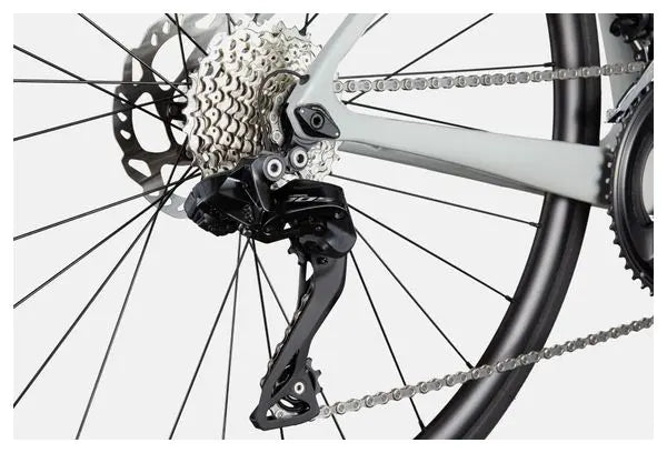 Vélo de Route Cannondale SuperSix Evo 3 Shimano 105 Di2 12V 700 mm Gris Craie JARDINS LOISIRS