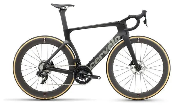 Vélo de Route Cervélo S5 Sram Force AXS 12V 700 mm Noir JARDINS LOISIRS