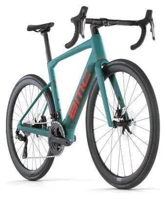 Vélo de Route Électrique BMC Roadmachine 01 AMP One Shimano Ultegra Di2 12V 360 Wh 700 mm Vert JARDINS LOISIRS