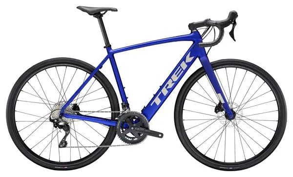 Vélo de Route Electrique Trek Domane+ AL 5 Shimano 105 12V 250Wh 700mm Bleu JARDINS LOISIRS
