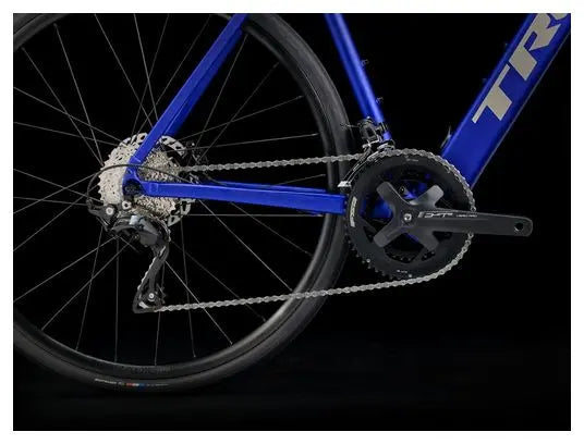 Vélo de Route Electrique Trek Domane+ AL 5 Shimano 105 12V 250Wh 700mm Bleu JARDINS LOISIRS