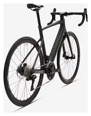 Vélo de Route Éléctrique Van Rysel E-EDR CF II Shimano 105 Di2 Vert Kaki 2025 JARDINS LOISIRS