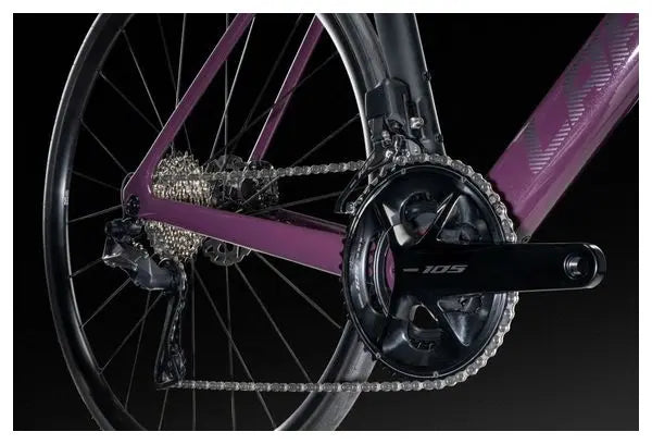 Vélo de Route Lapierre Aircode DRS 5.0 Shimano 105 Di2 12V 700 mm Violet JARDINS LOISIRS