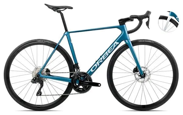 Vélo de Route Orbea Orca M30i Shimano 105 Di2 12V 700 mm Bleu Slate 2025 JARDINS LOISIRS