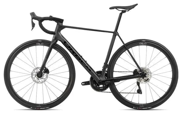 Vélo de Route Orbea Orca M35i Shimano 105 Di2 12V 700 mm Gris Noir Vulcano 2024 JARDINS LOISIRS