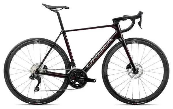 Vélo de Route Orbea Orca M35i Shimano 105 Di2 12V 700 mm Rouge Wine 2025 JARDINS LOISIRS