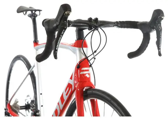 Vélo de Route Ridley Fenix SL Disc Shimano Ultegra 11V 700 mm Argent Rouge JARDINS LOISIRS