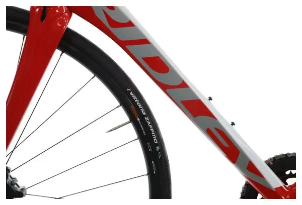 Vélo de Route Ridley Fenix SL Disc Shimano Ultegra 11V 700 mm Argent Rouge JARDINS LOISIRS