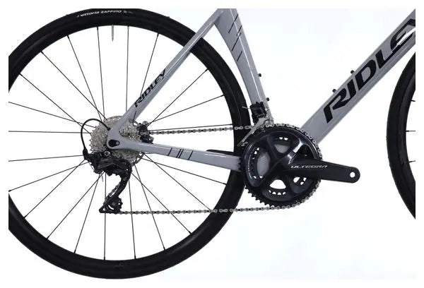 Vélo de Route Ridley Noah Disc Shimano Ultegra 11V 700 mm Gris Battleship JARDINS LOISIRS