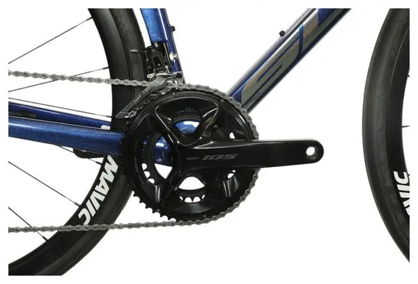 Vélo de Route Sunn Asphalt S2 Shimano 105 12V 700 mm Bleu JARDINS LOISIRS