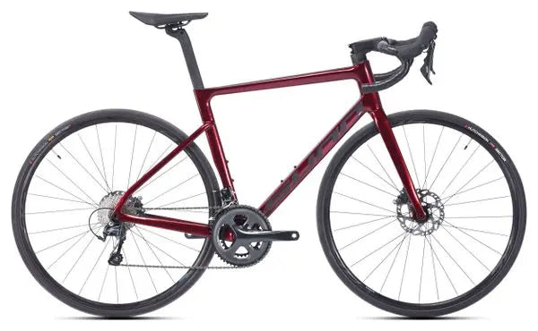 Vélo de Route Sunn Asphalt S3 Shimano Tiagra 10V 700 mm Rouge JARDINS LOISIRS