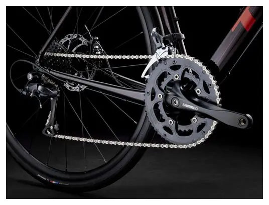 Vélo de Route Trek Domane AL 2 Shimano Claris 8V 700mm Rouge Gén 4 JARDINS LOISIRS