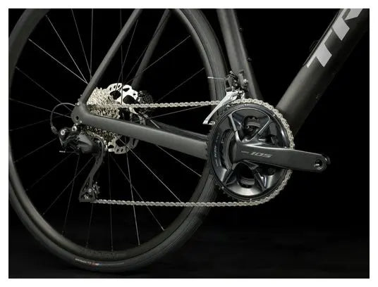 Vélo de Route Trek Domane SL 5 Shimano 105 12V 700mm Noir Gén. 4 JARDINS LOISIRS