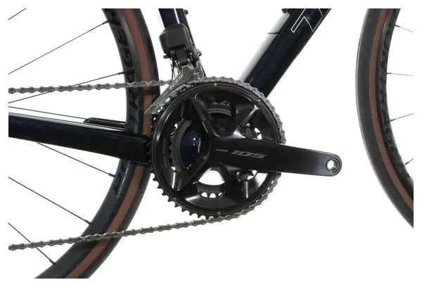 Vélo de Route Trek Domane SL 6 Shimano 105 Di2 12V 700 mm Bleu Gen. 4 JARDINS LOISIRS