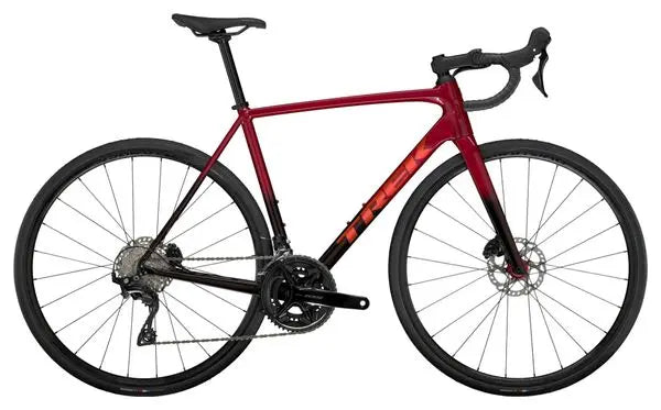 Vélo de Route Trek Émonda ALR 5 Shimano 105 12V 700 mm Rouge Noir 2024 JARDINS LOISIRS