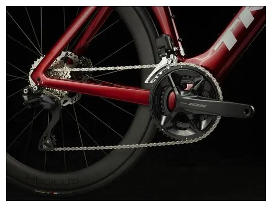Vélo de Route Trek Madone SL 6 Shimano 105 Di2 12V 700 mm Rouge Gén 7 JARDINS LOISIRS