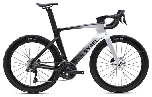 Vélo de Route Van Rysel RCR-F Pro Shimano 105 Di2 12V 700 mm Gris Lunaire 2025 JARDINS LOISIRS