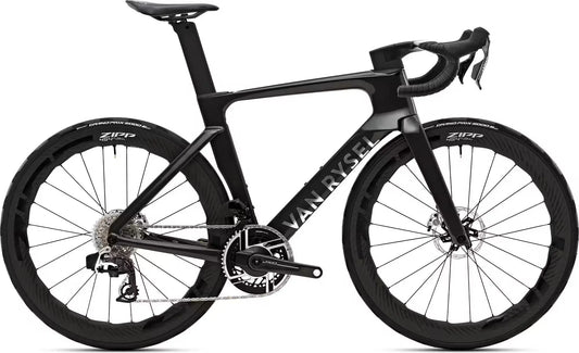 Vélo de Route Van Rysel RCR-F Pro Sram Red AXS 12V 700 mm Noir Carbon Raw Signature 2025 JARDINS LOISIRS