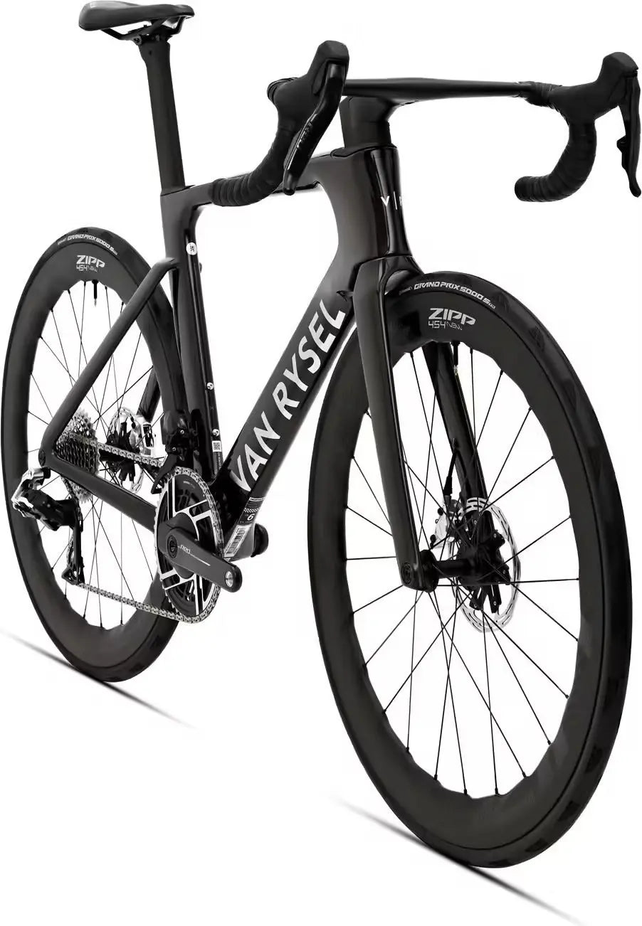 Vélo de Route Van Rysel RCR-F Pro Sram Red AXS 12V 700 mm Noir Carbon Raw Signature 2025 JARDINS LOISIRS