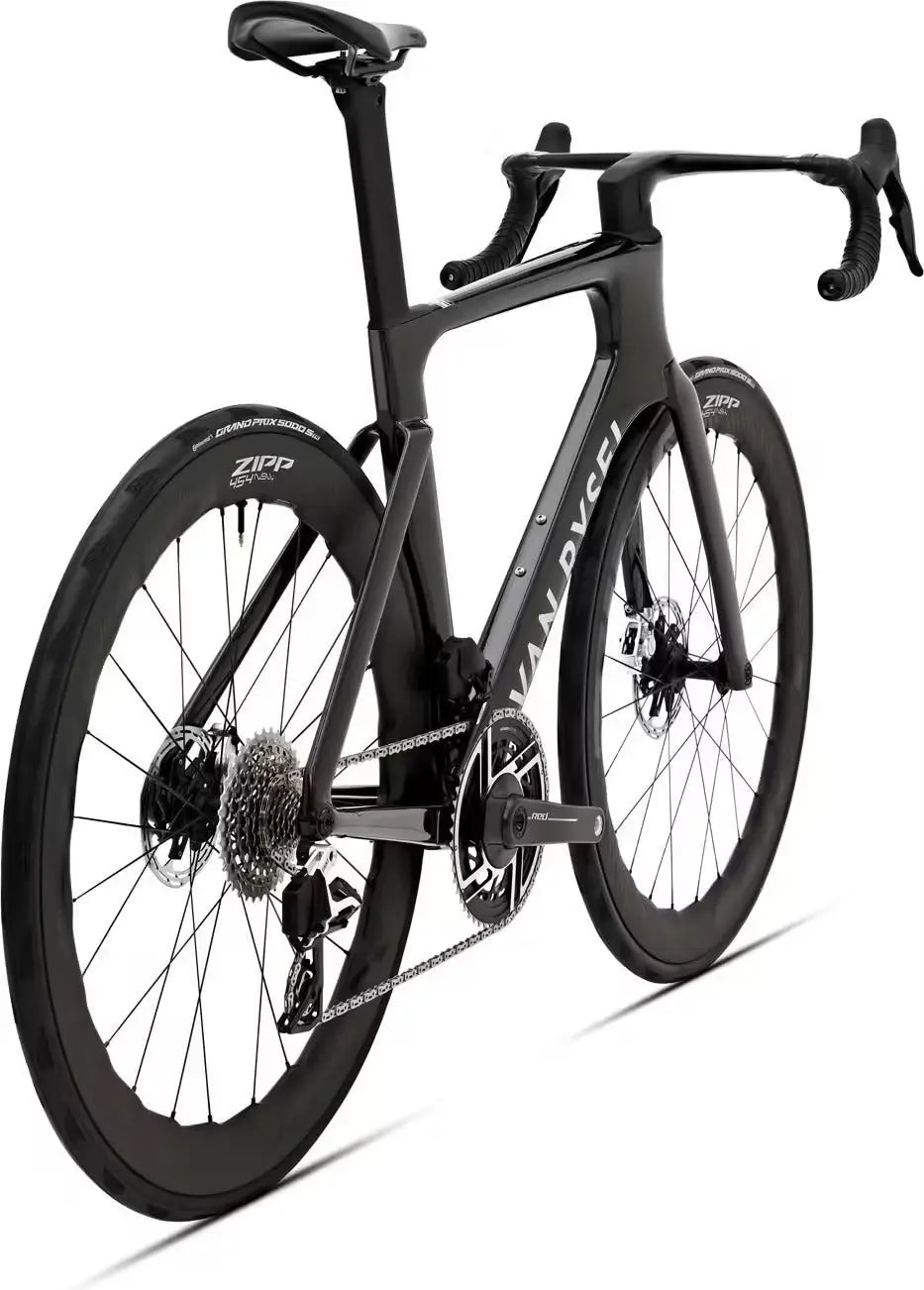 Vélo de Route Van Rysel RCR-F Pro Sram Red AXS 12V 700 mm Noir Carbon Raw Signature 2025 JARDINS LOISIRS