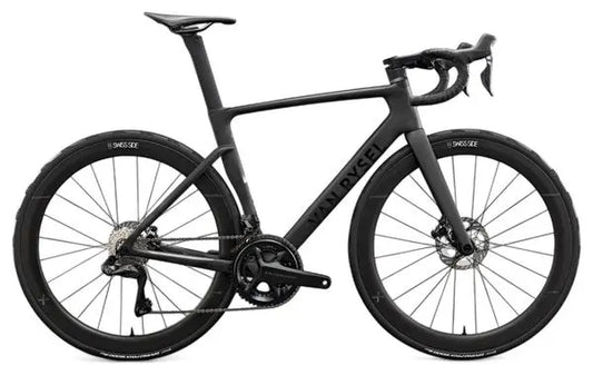 Vélo de Route Van Rysel RCR Pro Shimano Ultegra Di2 12V 700 mm Noir Carbon Raw 2025 JARDINS LOISIRS