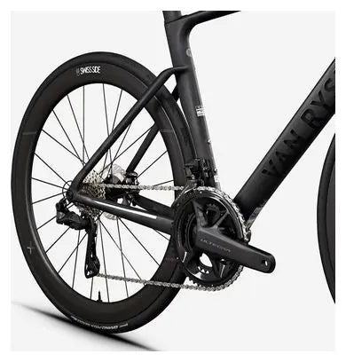 Vélo de Route Van Rysel RCR Pro Shimano Ultegra Di2 12V 700 mm Noir Carbon Raw 2025 JARDINS LOISIRS