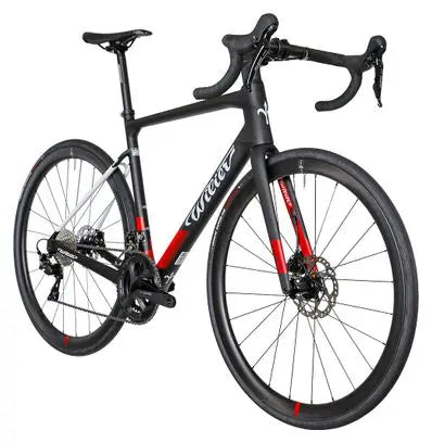 Vélo de Route Wilier Triestina Garda Disc Shimano 105 11V 700 mm Noir/Rouge JARDINS LOISIRS