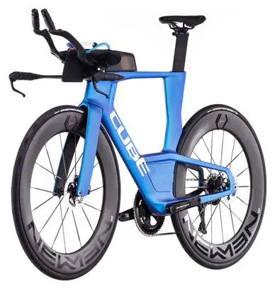 Vélo de Triathlon Cube Aerium C:68X SLT Shimano Dura-Ace Di2 12V 700 mm Bleu Nebula 2025 JARDINS LOISIRS