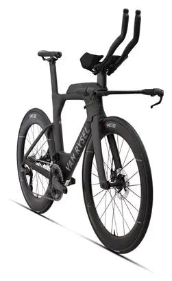 Vélo de Triathlon Van Rysel XCR Tri Shimano Ultegra Di2 12V 700 mm Noir Carbon Raw 2025 JARDINS LOISIRS