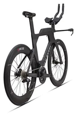 Vélo de Triathlon Van Rysel XCR Tri Shimano Ultegra Di2 12V 700 mm Noir Carbon Raw 2025 JARDINS LOISIRS