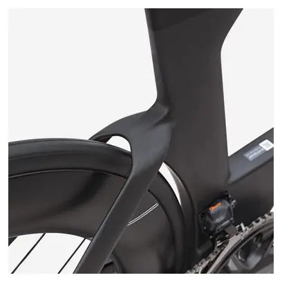 Vélo de Triathlon Van Rysel XCR Tri Shimano Ultegra Di2 12V 700 mm Noir Carbon Raw 2025 JARDINS LOISIRS