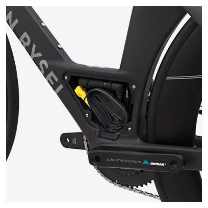 Vélo de Triathlon Van Rysel XCR Tri Shimano Ultegra Di2 12V 700 mm Noir Carbon Raw 2025 JARDINS LOISIRS