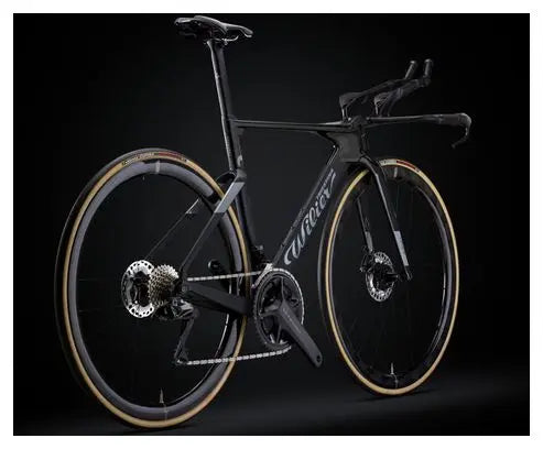 Vélo de Triathlon Wilier Triestina Turbine SLR Shimano Ultegra Di2 12V 700 mm Noir 2024 JARDINS LOISIRS