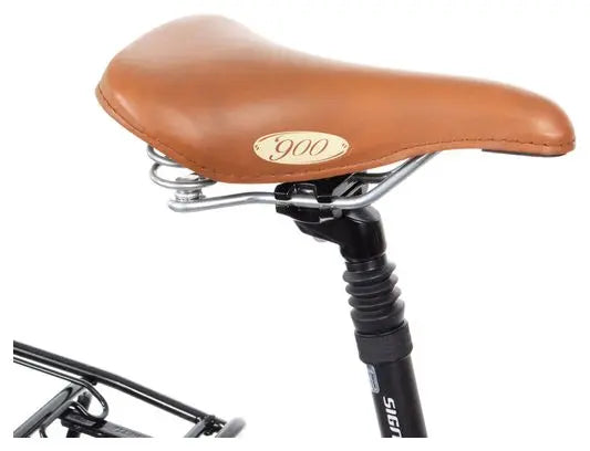 Vélo de Ville Bicyklet Léon Shimano Acera/Altus 8V 700 mm Noir Mat JARDINS LOISIRS