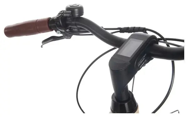 Vélo de Ville Électrique Bicyklet Camille Shimano Acera/Altus 8V 504 Wh 700 mm Beige Ivoire JARDINS LOISIRS