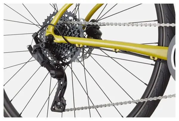 Vélo de Ville Fitness Cannondale Quick 4 MicroShift 9V 700 mm Jaune JARDINS LOISIRS