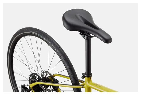 Vélo de Ville Fitness Cannondale Quick 4 MicroShift 9V 700 mm Jaune JARDINS LOISIRS