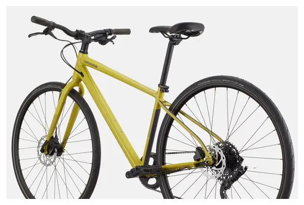 Vélo de Ville Fitness Cannondale Quick 4 MicroShift 9V 700 mm Jaune JARDINS LOISIRS