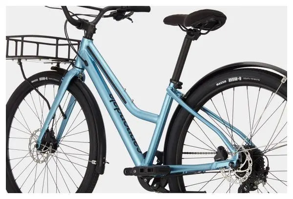 Vélo de Ville Fitness Cannondale Treadwell EQ Remixted Shimano Altus 9V 650b Bleu Alpine JARDINS LOISIRS