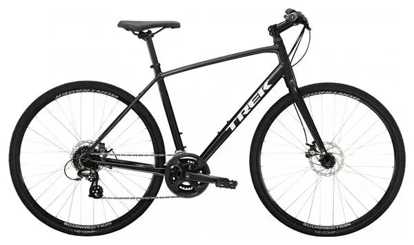 Vélo de Ville Sportif Trek FX 1 Disc Shimano Tourney/Altus 8V 700 mm Noir Satin JARDINS LOISIRS